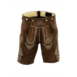 2025 New Oktoberfest Traditional German Lederhosen For <b>Men</b> Trachtenmode Lederhose Bavarian Oktoberfest <b>Leather</b> <b>Short</b> for Boys - Product Image 2