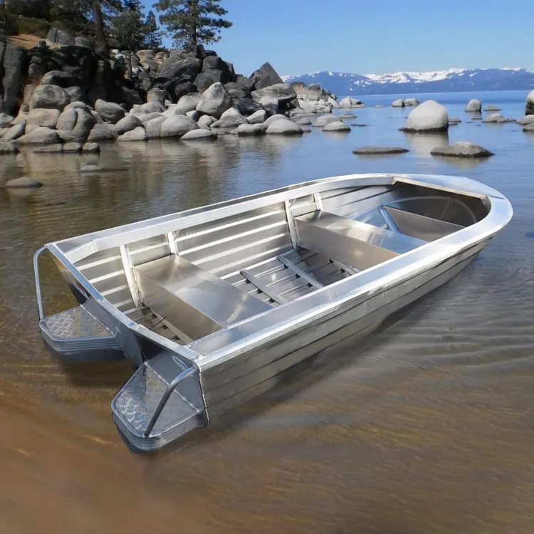 Grote Korting Kinocean 12 Voet Aluminium Vissersboot Met Motor Te Koop