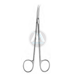 Tijeras de arteriotomía Cooley, hoja de 1/2 pulgadas en ángulo de 30 grados, juego de instrumentos manuales de 7-1/4 pulgadas, esencial para procedimientos quirúrgicos - Product Image 4