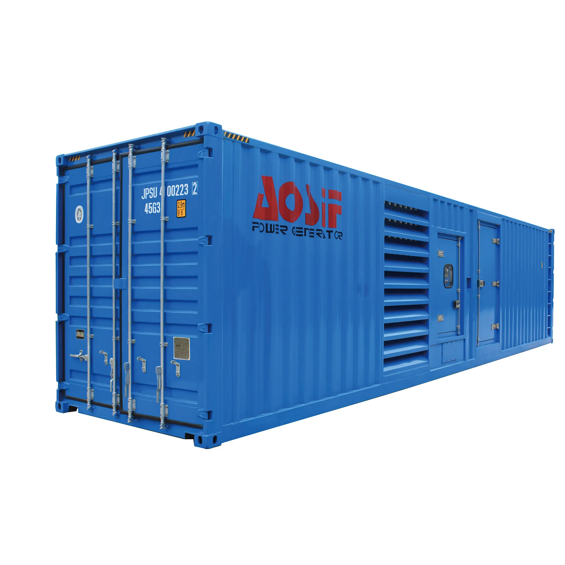 1000kw Power plant container imported ccec with cummins engine diesel generator from china kta38-g9a iso 9001