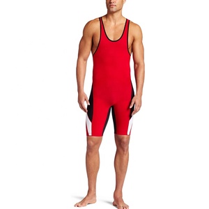 Combinaison de lutte pour homme, salon de beauté, Logo personnalisé, grande taille, appareil numérique par Sublimation, pour sport - Product Image 3