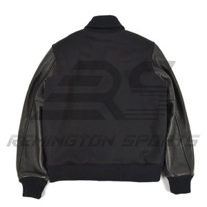 Pakistan Manufacturer Best Style <b>Covered</b> With Button Varsity Jacket Latest Design Men Varsity Jacket - Product Image 2