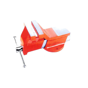 Étau d'établi en acier le plus vendu avec mâchoires mobiles Base fixe Entraînement manuel de précision chromé pour les industries mécaniques - Product Image 1