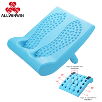 ALLWINWIN STB05 Planche d'étirement - Planche d'étirement dorsale inclinable et réglable pour massage des mollets, des chevilles et des pieds
