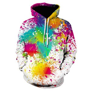 Vêtements d'hiver unisexes de haute qualité, personnalisés, imprimés en 3D, à capuche, sublimés, anti-rétrécissement, fournis par ODM - Product Image 3