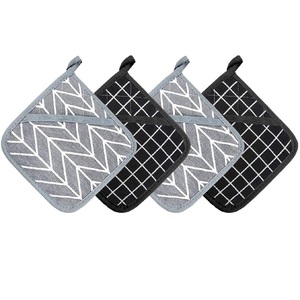 High Temp Resistant Terry Cloth 100% Organic Cotton GOTS Certified Pot Holder - Product Image 4