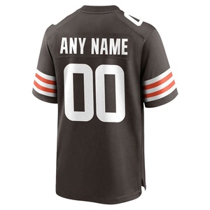 Uniforme Deportivo Transpirable Personalizado OEM, Entrega Rápida, Uniforme de Club Personalizado para Adultos, Jersey de Fútbol Americano Totalmente Sublimado - Product Image 2