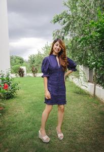 Products Of India Women Vintage Puff Sleeve <b>Boho</b> Linen <b>Dress</b> <b>Plus</b> <b>Size</b> Pintuck Linen <b>Wedding</b> <b>Dress</b> Hot Ladies Tunic - Product Image 5