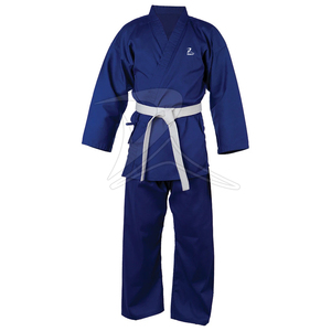 Costume de karaté traditionnel 12oz 100% coton uniforme d'entraînement d'arts martiaux de judo vêtements d'arts martiaux traditionnels - Product Image 2