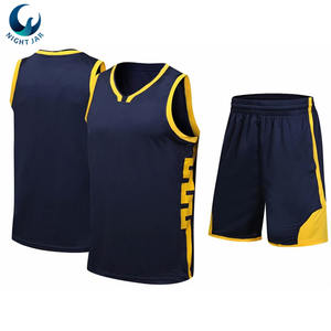 Ensemble de maillots de basket-ball pour jeunes de haute qualité, personnalisés, bon marché, en maille, réversible, en gros - Product Image 2