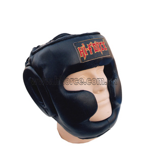 หมวกกันน็อคเต็มหน้าสำหรับมวยไทย MMA แบบมืออาชีพทำจากหนัง PU ดีไซน์แบบออกแบบได้ตามที่ต้องการ - Product Image 3