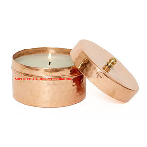 Nuevo diseño, venta al por mayor, tarro de vela de cobre martillado de lujo o taza de cera para decoración, diseño personalizado disponible - Product Image 4