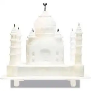 Marmer Taj Mahal Miniatuur Taj Mahal Souvenirs Beste Crystal Roestvrij Hoge Kwaliteit Wit Marmer Beste Groothandel Prijs In India
