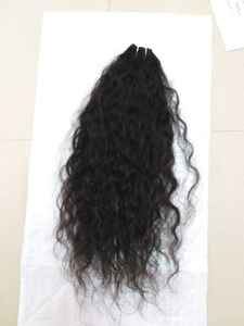 Extensions de cheveux Remy indiens naturels 100% de haute qualité, cheveux humains bouclés, paquets vierges à cuticule alignée, vente en gros, main douce - Product Image 3