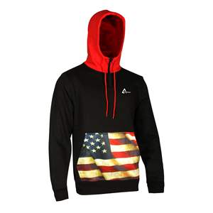 เสื้อฮู้ดกีฬาแฟชั่นสำหรับผู้ชายเสื้อฮู้ดกีฬามีสไตล์ชุดฤดูหนาวผ้าฝ้าย/โพลีเอสเตอร์ผสมโลโก้ตามสั่ง - Product Image 1