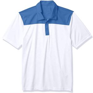 เสื้อยืดโปโลตัวยาวลำลองสำหรับผู้ชายเสื้อยืดปักลายบล็อคสีพลัสไซส์ออกแบบโลโก้ได้ตามที่ต้องการ - Product Image 2