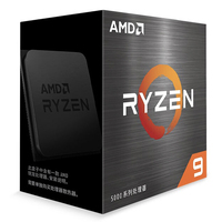 AMD新到货Ryzen 9 5900X CPU解锁台式处理器，带12核24线程支持插座AM4 X570 B550主板