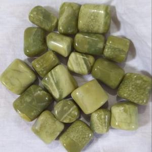 Belle pierre roulée en agate étoilée et en serpentine - Feng Shui, cadeau d'affaires fait à la main, vente en gros disponible - Product Image 2