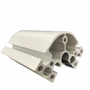 โปรไฟล์อลูมิเนียมอัดที่กำหนดเองสำหรับบริการตัดกรอบและเจาะรู - Product Image 2