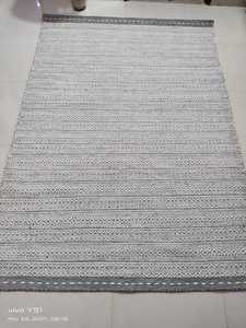 Vente en gros 100% coton tapis bohème moelleux Shaggy noué à la main anti-dérapant indien brodé chambre tapis de sol Jacquard Machine - Product Image 6