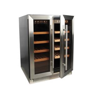 फैक्टरी डबल दरवाजा डिजाइन दोहरी जोन भंडारण भूमिगत शराब तहखाने के लिए रेस्तरां - Product Image 2