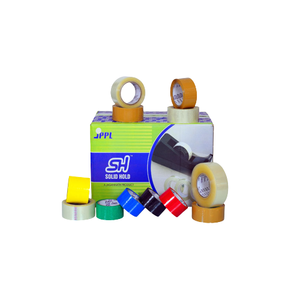 Custom Printed BOPP Bulk Supply Packaging Tape Single Sided Hot Melt Rubber Adhesive for Carton Sealing and Shipping - Product Image 1