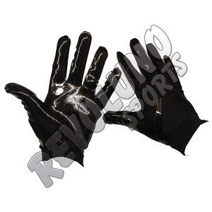 Gants de football américain personnalisés Sublimation Gants de football à la main arrière Fabricant pakistanais Fournisseur Gants confortables - Product Image 2