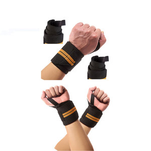 สายรัดข้อมือยกน้ำหนักแบบใหม่ ไม่ลื่น สายรัดมือยกน้ำหนัก ฟิตเนส เพาะกาย - Product Image 2