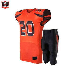 Uniforme de camiseta de fútbol americano para hombre, uniforme de fútbol americano, su propio diseño, personalizado, 2021 - Product Image 6