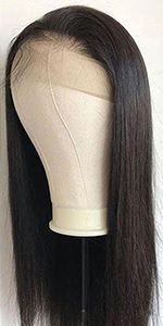 HAMDAAN IMPEX indien Remy cheveux perruque avant dentelle doux lâche profonde et droite vague Styles Super vague de l'Inde - Product Image 2