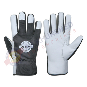 Meilleurs gants de sécurité de travail noirs avec revêtement en cuir souple Résistance industrielle aux déchirures et aux coupures pour le jardinage et la protection des mains - Product Image 4