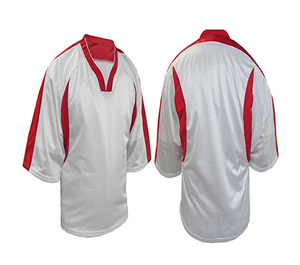 Jerseys de malla Lacrosse, venta al por mayor, ojo de pájaro blanco granate - Product Image 6