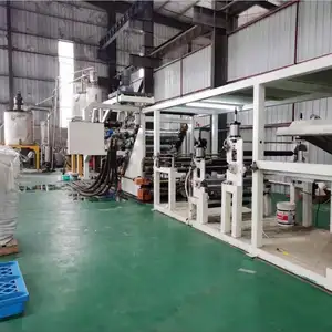 PS PET Sheet Extruder PLA Sheet Making Machine Used PP Plastic Cup, Food Container PET Flakes 500-1000mm 200-300kg/h 30*10*5m