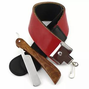 Hot Sale Razor Sharpener Strap Canvas <b>Leather</b> Shaving Strop Straight Belt Shaving Strap <b>Tool</b> - Product Image 2