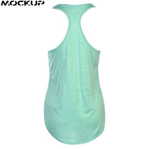 Débardeur en coton pour femmes de haute qualité, débardeur de sport, de yoga, dos ouvert, fabricant de logo personnalisé - Product Image 2
