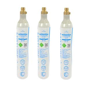 Cilindro de Aluminio de 0.6L para CO2 de Grado Alimenticio con Válvula para Máquina de Soda - Product Image 1