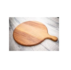 Panneau rond en bois de plat de pizza pour l'usage de maison d'hôtel de restaurant de café - Product Image 5
