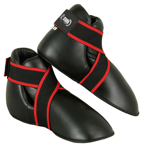โลโก้ที่กําหนดเองมืออาชีพคุณภาพสูงกึ่งสัมผัสKick Boxing Cutรองเท้าเทควันโดศิลปะการต่อสู้Sparringรองเท้าขายร้อน - Product Image 4
