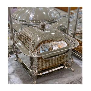 Attractive Design Stainless Steel Chafing <b>Dish</b> With Gold Metal <b>Stand</b> Prime Quality Food Warmer Chafing <b>Dish</b> In Bulk - Product Image 5