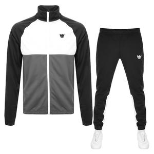 ชุดวอร์มกีฬาแบบสปอร์ต ผ้าโพลีเอสเตอร์/คอตตอน น้ำหนักเบา กันลม แห้งเร็ว ระบายอากาศได้ดี ไซส์พลัส สำหรับออกกำลังกาย วิ่ง ฟิตเนส ยิม 男女兼用 - Product Image 1