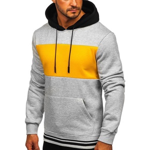 Sweat-shirt d'hiver personnalisé pour hommes avec sweat à capuche impression numérique motif uni couleurs personnalisées - Product Image 1