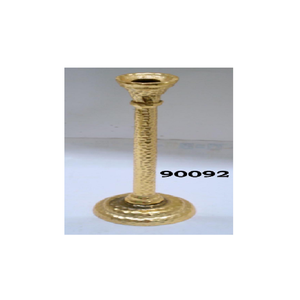 Candelabros de aluminio hechos a mano de metal dorado para artículos de decoración del hogar - Product Image 1