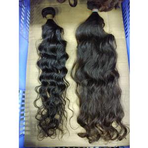 Vente en gros d'extensions de cheveux vierges indiens Remy non transformés tissage de cheveux de vison alignés avec cuticule de donneur unique avec vague naturelle - Product Image 3