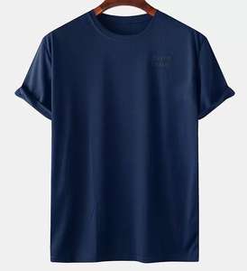 T-Shirt Streetwear Décontracté pour Homme 100% Coton Confortable Coupe Ample Doux et Confortable Vêtements Confortables avec Plusieurs Couleurs Disponibles - Product Image 4