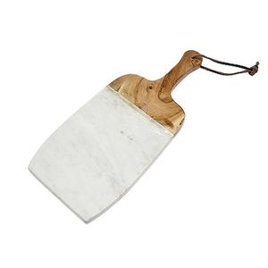 Planche à découper en marbre et en bois de forme carrée planche à découper de taille personnalisée avec une qualité exclusive pour la vente chaude - Product Image 4