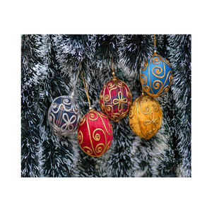 Adornos navideños de último diseño, venta al por mayor, proveedor y fabricación a granel de refractex, India, hecho en la India para Bast - Product Image 1