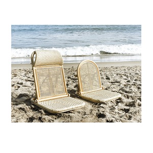 มาใหม่2022พรีเมี่ยมหวายเก้าอี้ชายหาดสำหรับปิกนิกปาร์ตี้ชายหาดตั้งแคมป์ที่มีราคาถูกที่กำหนดเองขนาดโลโก้ - Product Image 3