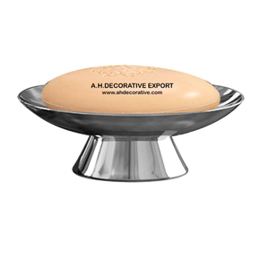 Jabonera de acero inoxidable para decoración del hogar, soporte único para jabonera, jabonera decorada para el baño y la Oficina - Product Image 5