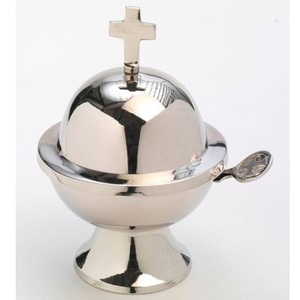 Bateau simple en laiton plaqué or fournitures d'église cuivworld inde - Product Image 3