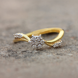 Bague en or jaune 14k, 2022 pièces, vente en gros, diamant fin, fiançailles, mariage, nouvel arrivage - Product Image 4